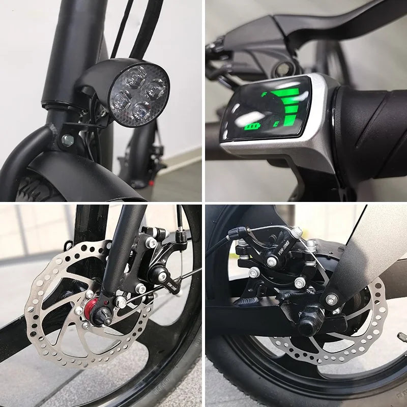 Extra Extra Pris Big Wheel Kickbike 350W/35km/h