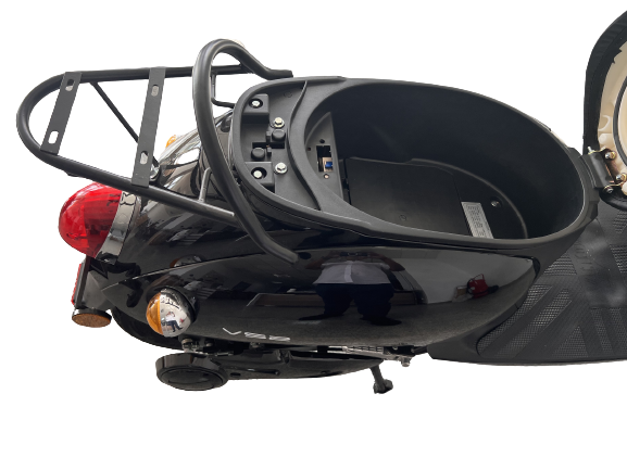 VOLTA S2 Svart, 2kW Elscooter Automat
