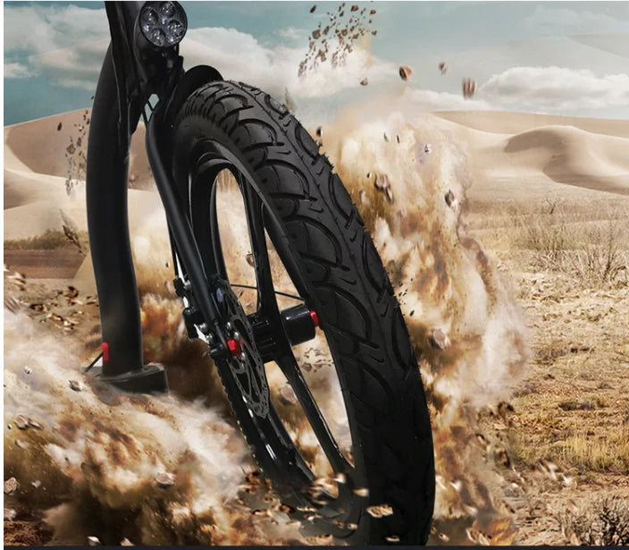 Extra Extra Pris Big Wheel Kickbike 350W/35km/h