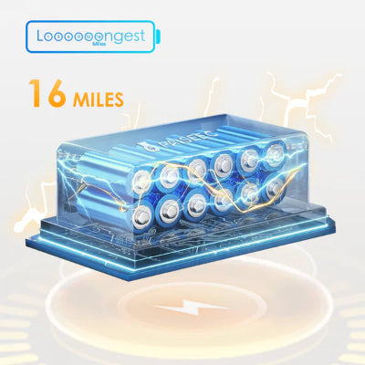 Premium litiumbatteri

Utrustad med ett 12Ah litiumbatteri från det ledande märket, erbjuder denna elektriska rullstol en räckvidd på upp till 25 km. Batteriet är lätt, har lång livslängd, snabbladdning, godkänt för flygbolag och kryssningar. Perfekt för din resa.