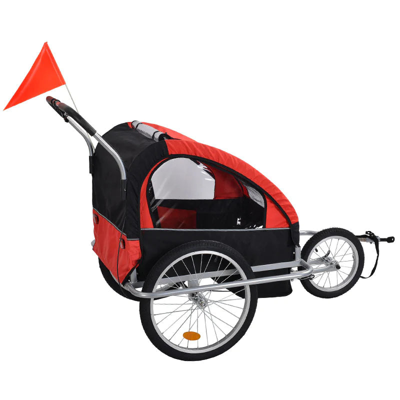 Cykelkärra/barnvagn fällbar