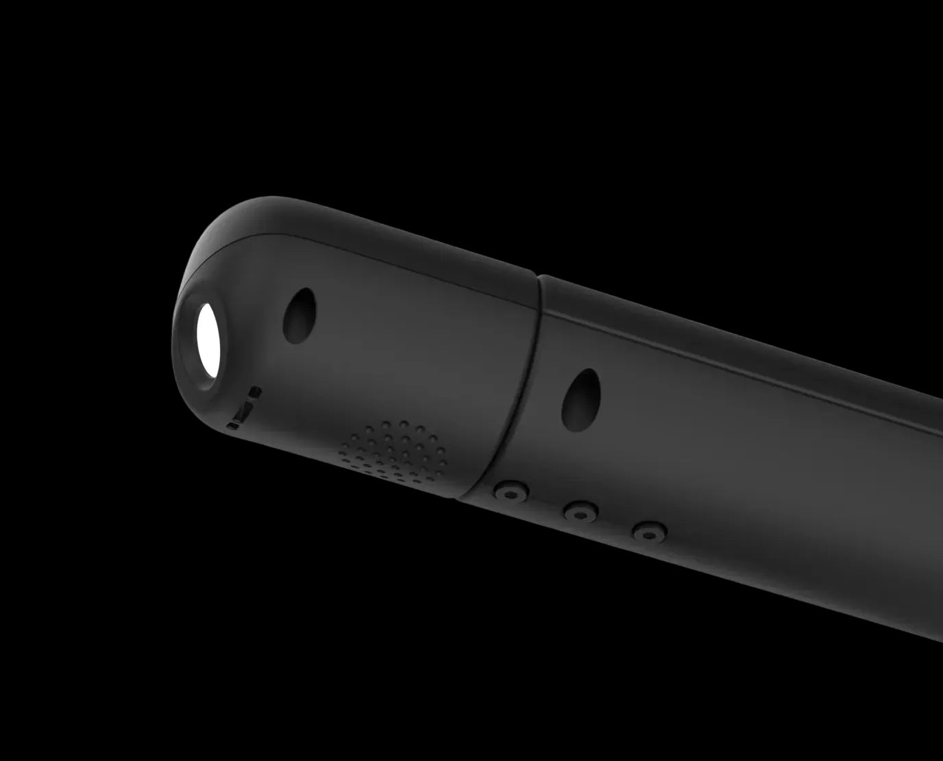 Inbyggt lyse fram i vänster armstöd