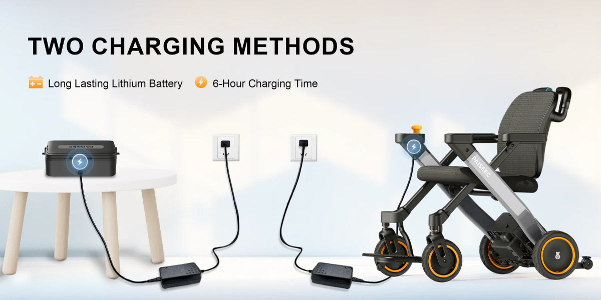 NYHET! PAISEEC W3 3-i-1 elektrisk rullstol/rollator nu i Sverige