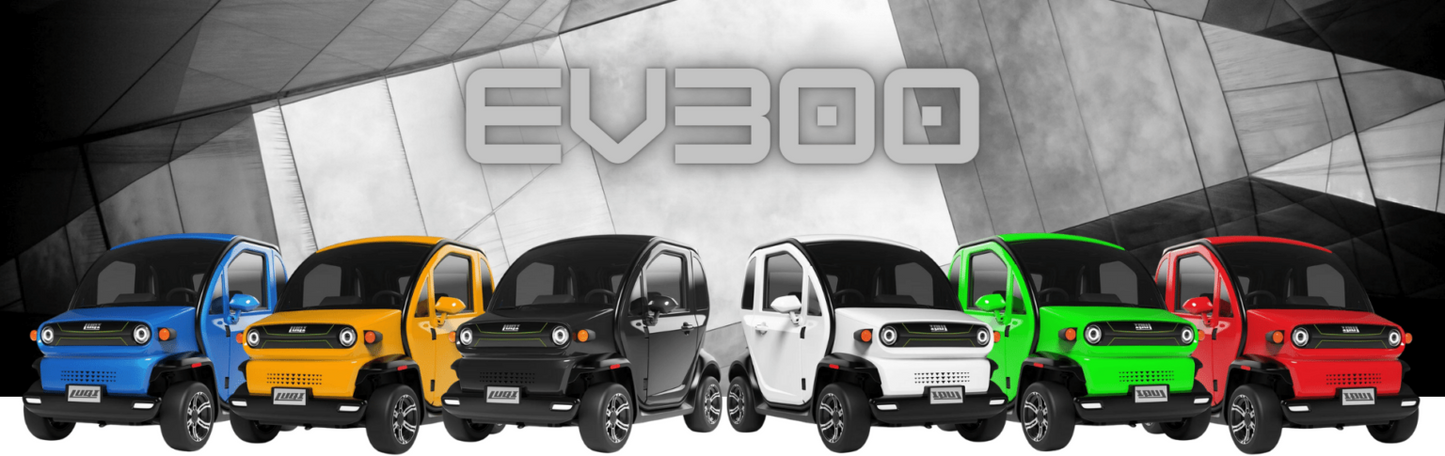 Mopedbil LUQI EV300 10.0kW NYHET VÅREN 2024