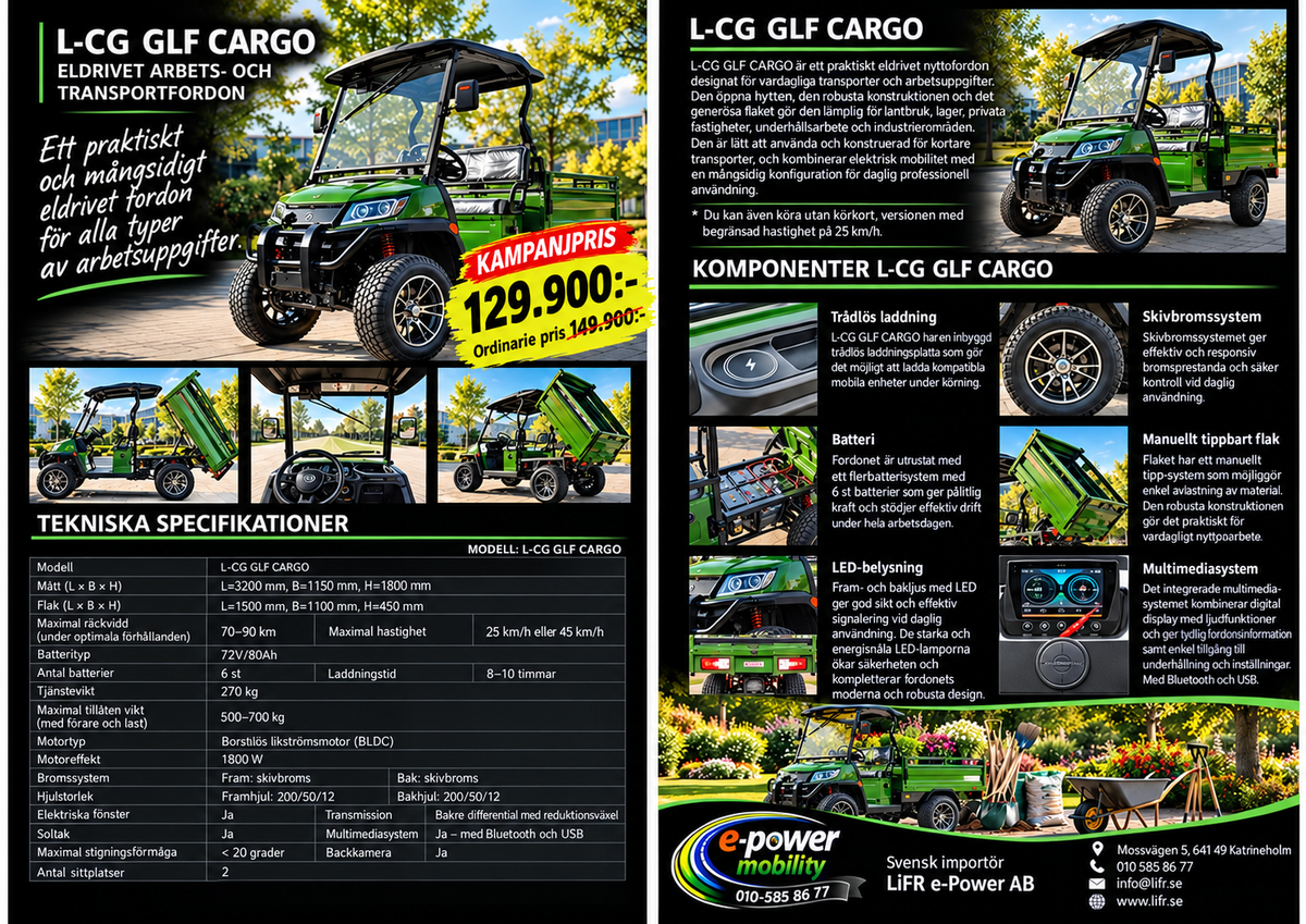 GLF Cargo 25km/h