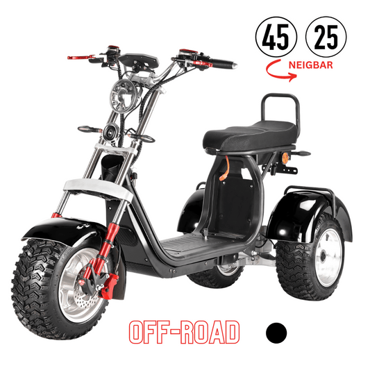 E-TRIKE CP-7 CROSS 4,0 kW 25KM/H/45KM/H