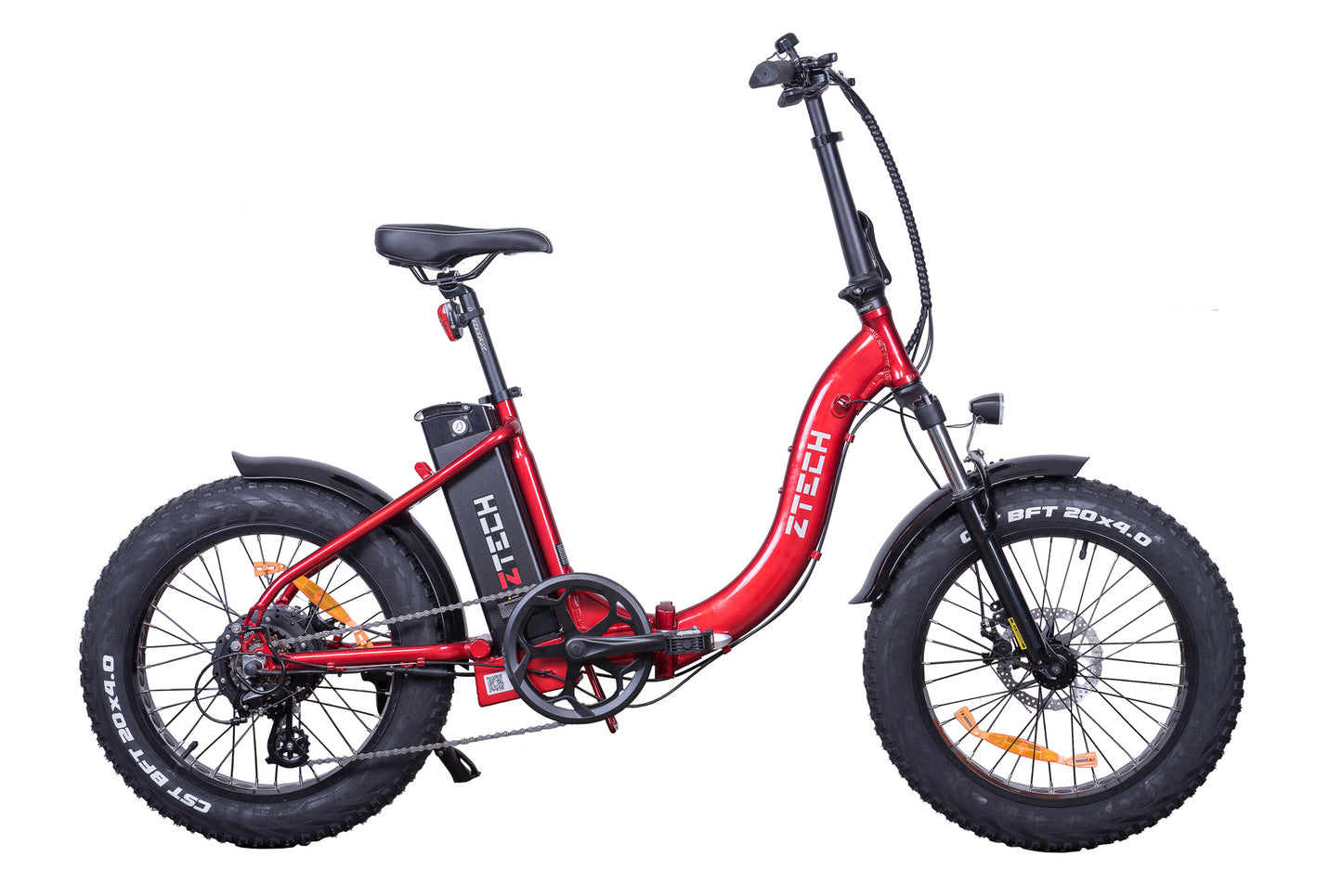 ZT-89C Fatbike ZTECH Elcykel 250W 48V 13Ah Lithium ION
